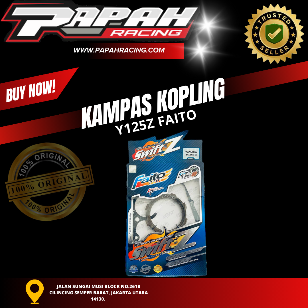 KAMPAS KOPLING FAITO Y125Z 